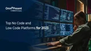 Top No Code and Low Code Platforms