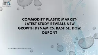 Commodity Plastic Market