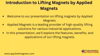 Lifting Magnets