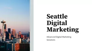 Seattle Digital Marketing Services