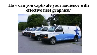 How can you captivate your audience with effective