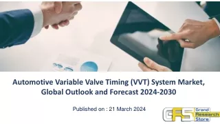 Automotive Variable Valve Timing (VVT) System Market, Global Outlook and Forecast 2024-2030