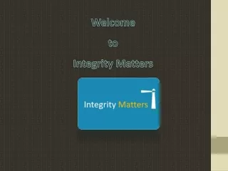 Posh Act Module Online Training Course Module (POSH)- Integrity Matters