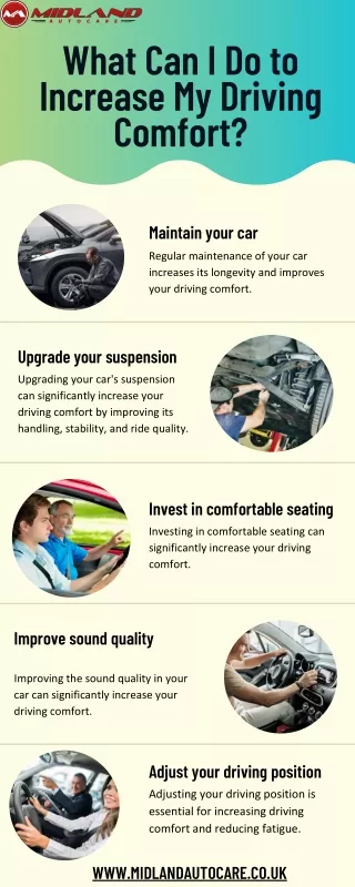 What Can I Do to Increase My Driving Comfort