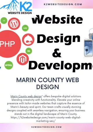 Marin County web design