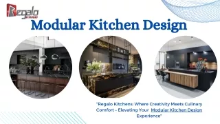 Modular Kitchen Design | Regalo Kitchens