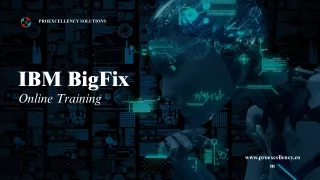 Master Enterprise Endpoint Management with IBM BigFix Online Training