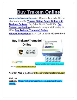 Buy Trakem Online