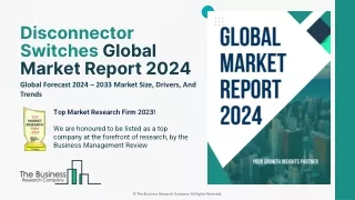 Disconnector Switches Global Market Report 2024