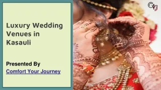Wedding Resorts in Kasauli | Destination Wedding Venues