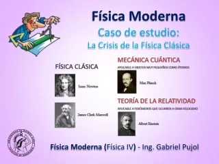 ESTUDIO DE CASOS - Relatividad (00) - La Crisis de la Física Clásica
