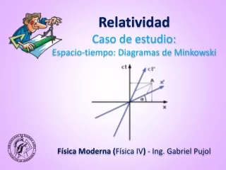 ESTUDIO DE CASOS - Relatividad (05.1) - Espaciotiempo (Diagramas de Minkowski y Transformación de Lorentz)