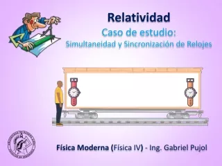 ESTUDIO DE CASOS - Relatividad (07) - Simultaneidad y Sincronización de Relojes