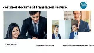 Streamlining the Process: Certified Translation of Marriage and Certified Translation of Death Certificate