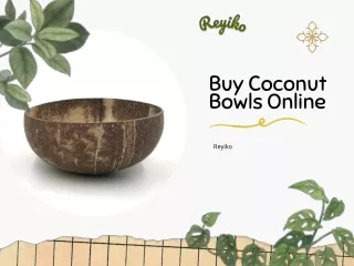 Buy Coconut Bowls Online