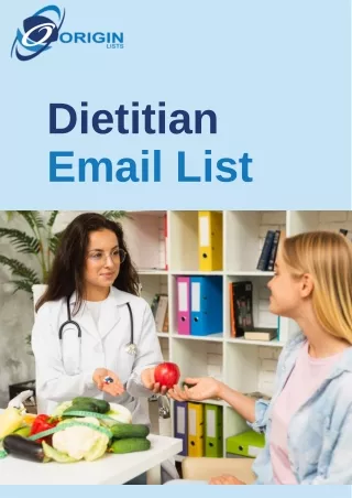 Dietitian Email List