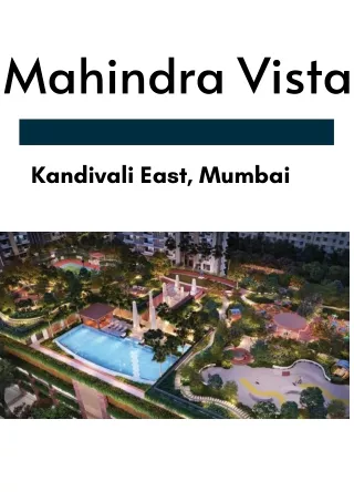 Mahindra Lifespaces Kandivali East | Expansive spaces for your family