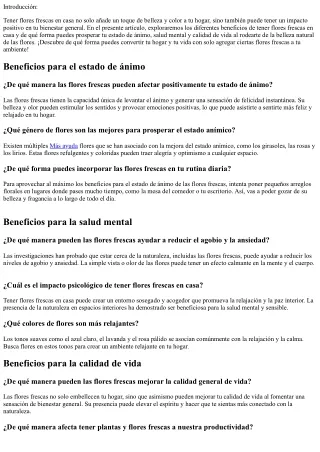 De qué manera prosperar tu bienestar con flores frescas en casa