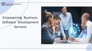 Empowering  Business Software  Development  Services