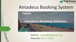 Amadeus Booking System