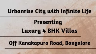 Urbanrise City with Infinite Life - Your Gateway to Luxurious Living