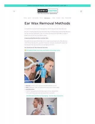 What Are the Most Effective Ear Wax Removal Methods?