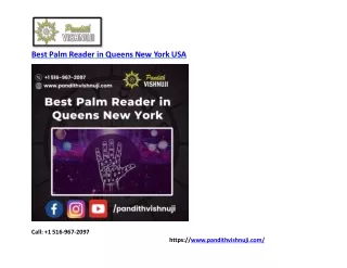 Best Palm Reader in Queens New York USA