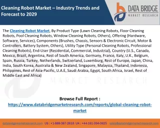 Cleaning Robot Market