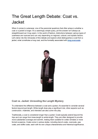 The Great Length Debate_ Coat vs. Jacket