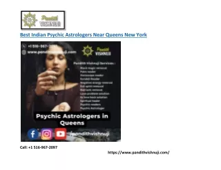 Best Indian Psychic Astrologers Near Queens New York