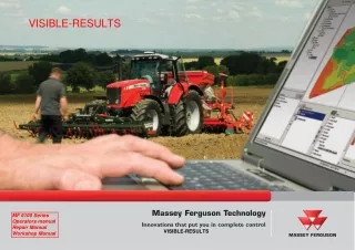 Massey Ferguson MF 6180 Tractor Service Repair Manual