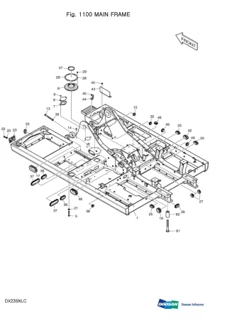 DAEWOO DOOSAN DX235NLC CRAWLER EXCAVATOR Service Repair Manual