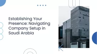 Company Setup Saudi Arabia