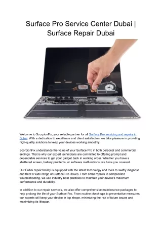 Surface Pro Service Center Dubai _ Surface Repair Dubai (2)