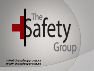 The Safety Group- First Aid