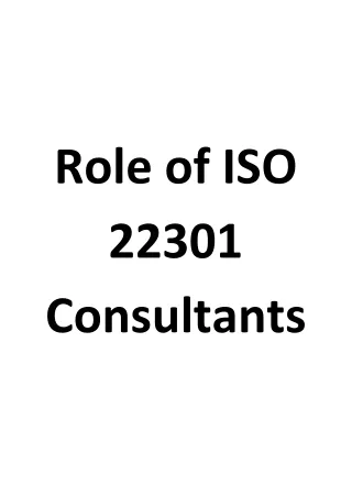 Best ISO 21001 Certification Consultancy and Training Services