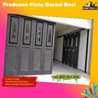 TERPERCAYA..!! Wa 0852 1824 3246 Vendor Pintu Lipat Besi Untuk Gudang Di Wonosari