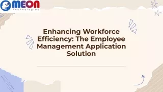 Employee Management Application