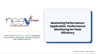 Mastering Performance_ Application Performance Monitoring For Peak Efficiency