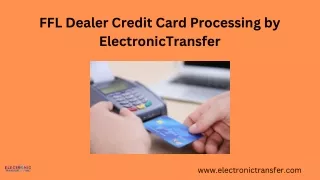 FFL Dealer Credit Card Processing