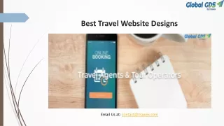 Best Travel Website Designs