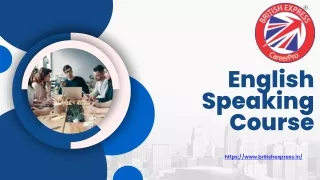 English speaking course