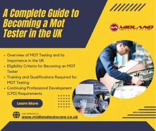 A Complete Guide to Becoming a Mot Tester in the UK