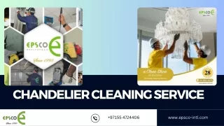 Chandelier Cleaning Service