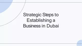 Setup a business in Dubai