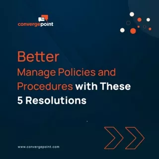 Better Manage Policies and Procedures with These 5 Resolutions