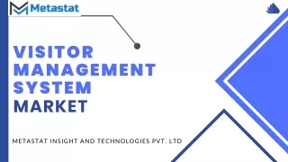 Visitor Management System Market Size, Growth Opportunities, Industry Share