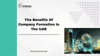 The Benefits Of Company Formation In The UAE