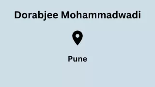 Dorabjee Mohammadwadi Pune E Brochure