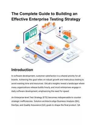 The Complete Guide to Building an Effective Enterprise Testing Strategy